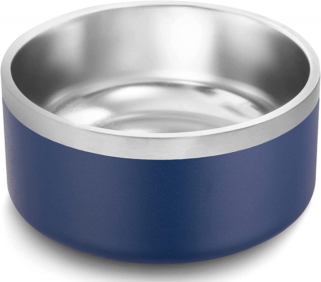 Weighted stainless 2024 steel dog bowls