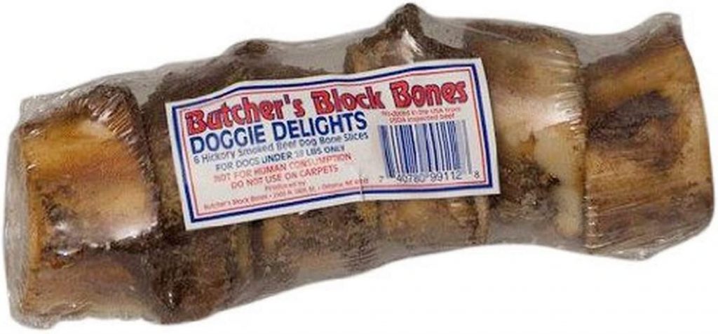 Butcher’s Block Bones 1”, Dog Delight Beef Bone Slices