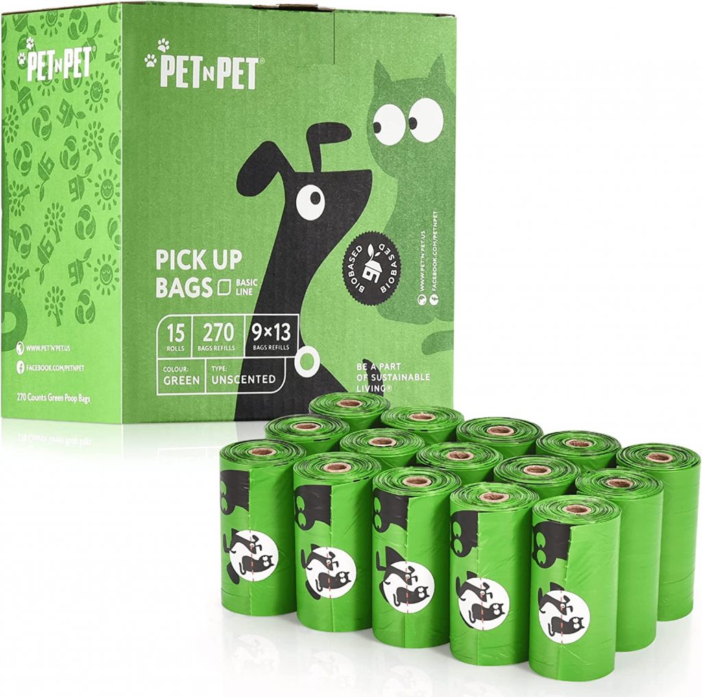 PET N PET Bio-based Dog Poop Bag