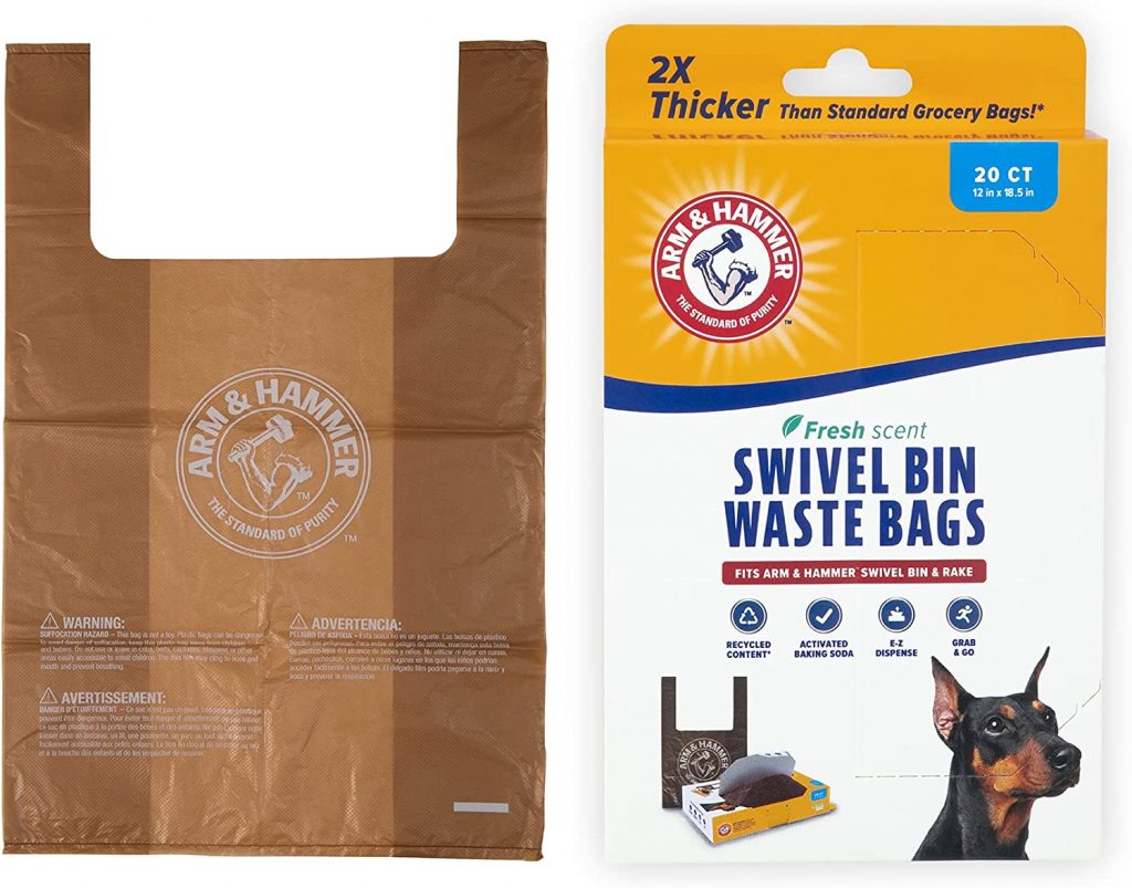 Petmate Arm & Hammer Heavy Duty Scented Waste Bags with Odor Control