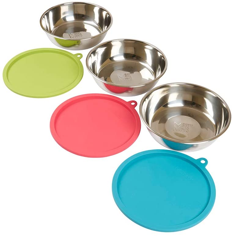 travel dog bowl with lid