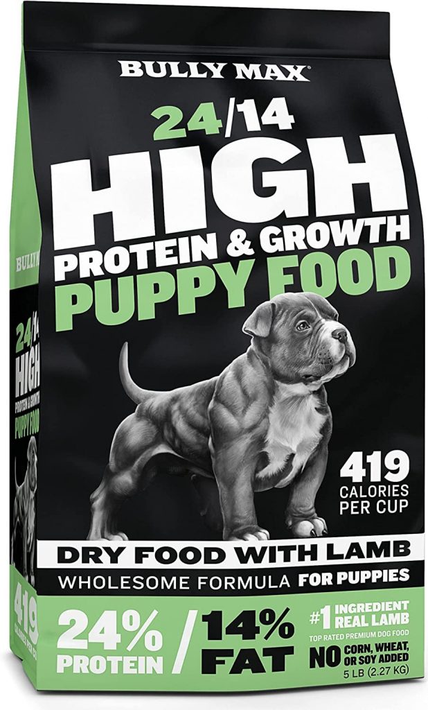 Bully best sale puppy food