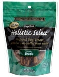 Holistic Select Duck Strips Natural Dog Treats 6oz bag