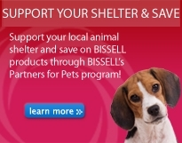 BISSELL's Partners for Pets Program