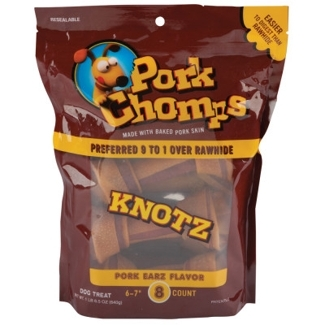 Pork Chomps Pork Knotz