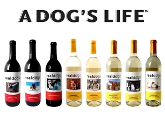 A Dog's Life | Real Dogs & Real Cats personalized wines