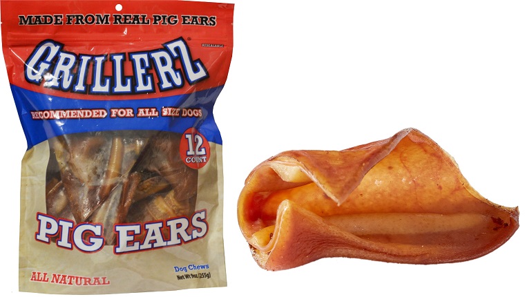 pig ear dog chews