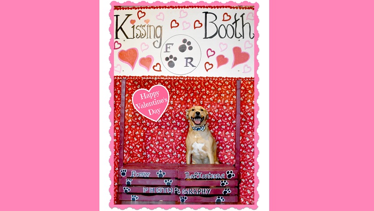archer in valentine's day kissing booth