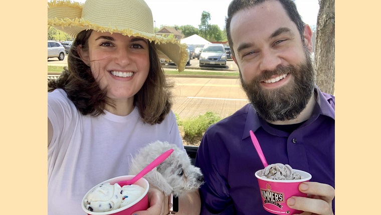 All three of us were very excited for ice cream and supporting one of our favorite rescues. 