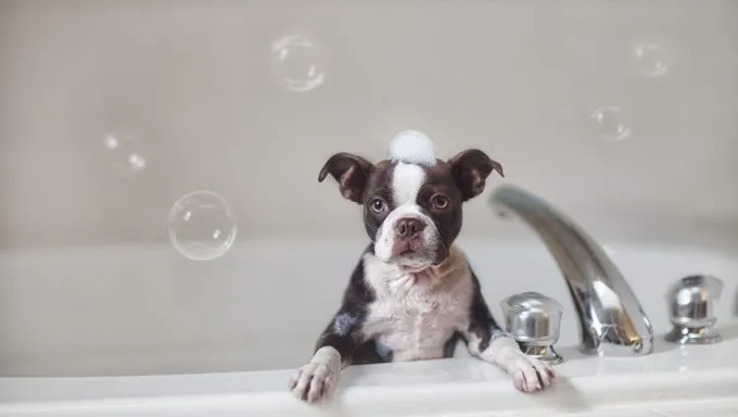 bathe your dog