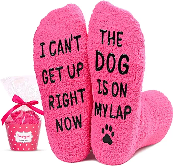 fuzzy dog socks mother's day gifts for dog moms