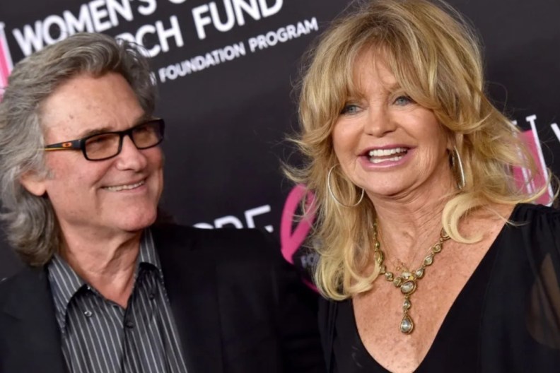 Kurt Russell and Goldie Hawn attend The Women's Cancer Research Fund's An Unforgettable Evening Benefit Gala.
