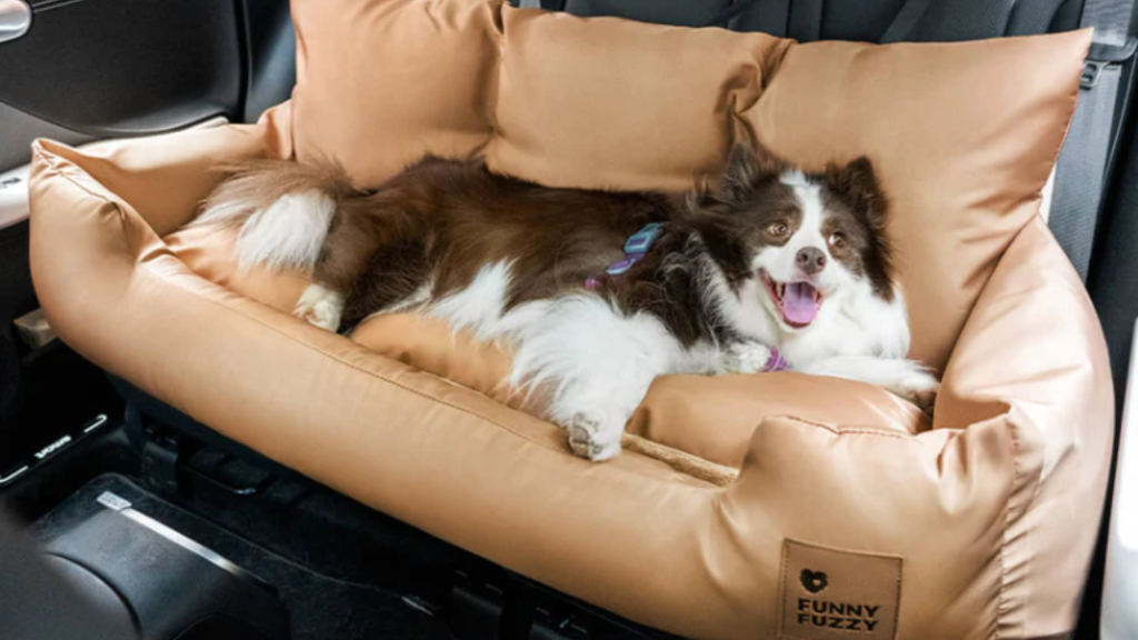 FunnyFuzzy dog car seat