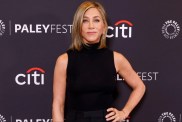 Jennifer Aniston attends a screening of "The Morning Show" at PaleyFest LA 2024 at Dolby Theatre on April 12, 2024 in Hollywood, California.