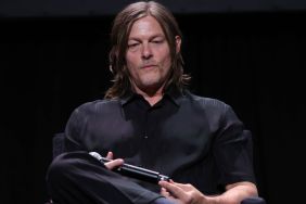 Norman Reedus appears on stage during TWD: Daryl Dixon – Book of Carol Premiere Screening and Panel at Tribeca Festival on June 08, 2024 in New York City.