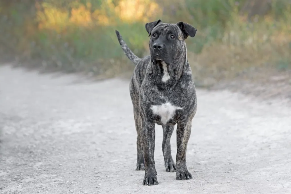 Presa Canario dog with their impressive and unique appearance, which has its pros and cons.