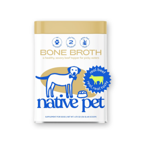 native pet bone broth