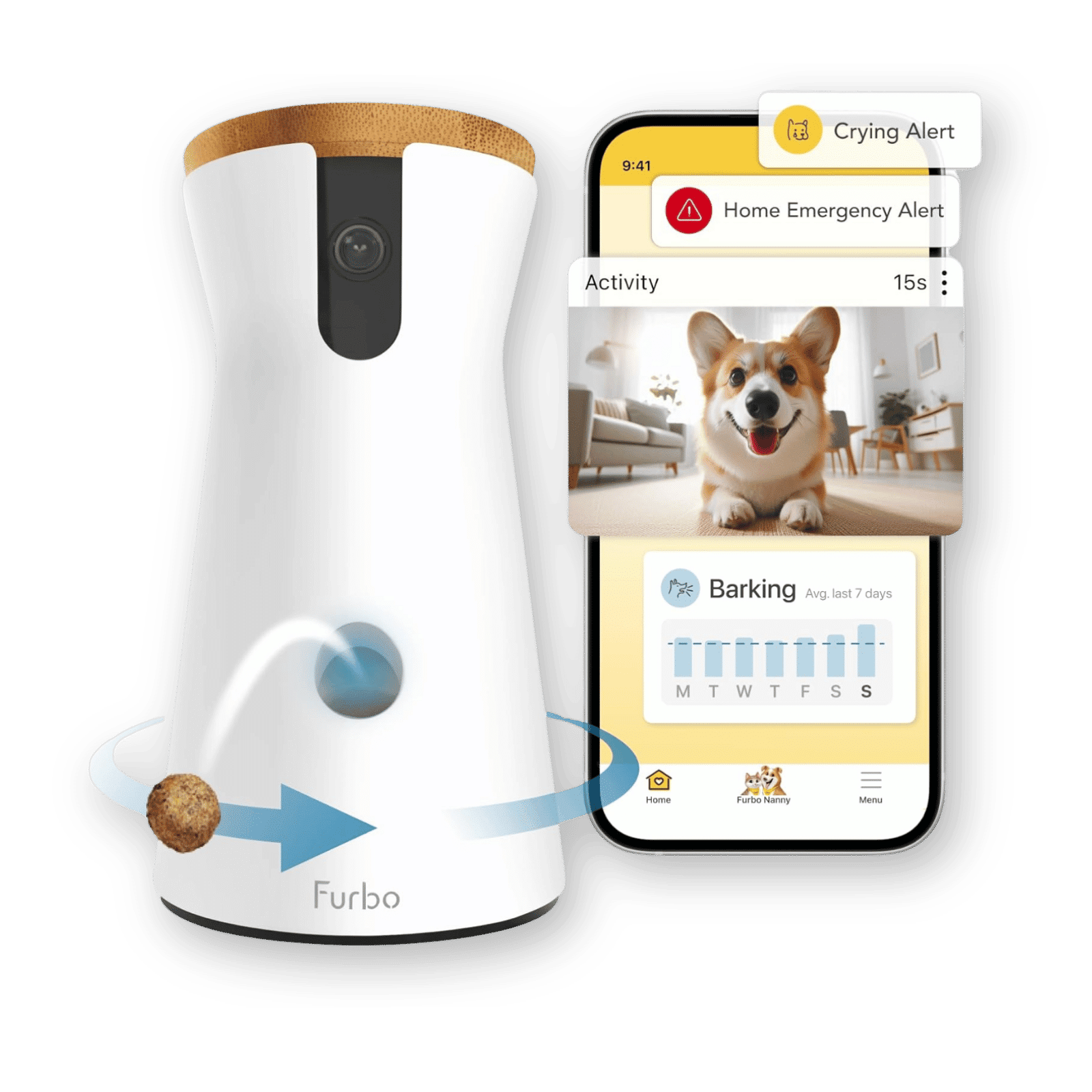 Furbo 360° Dog Camera + Nanny Bundle — Prime Day 2024