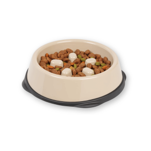Slow-feeder dog bowl by IRIS