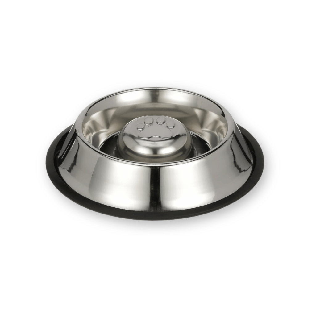 Slow-feeder dog bowl by neater