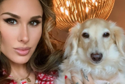 Tommy Lee Brittany Furlan dog