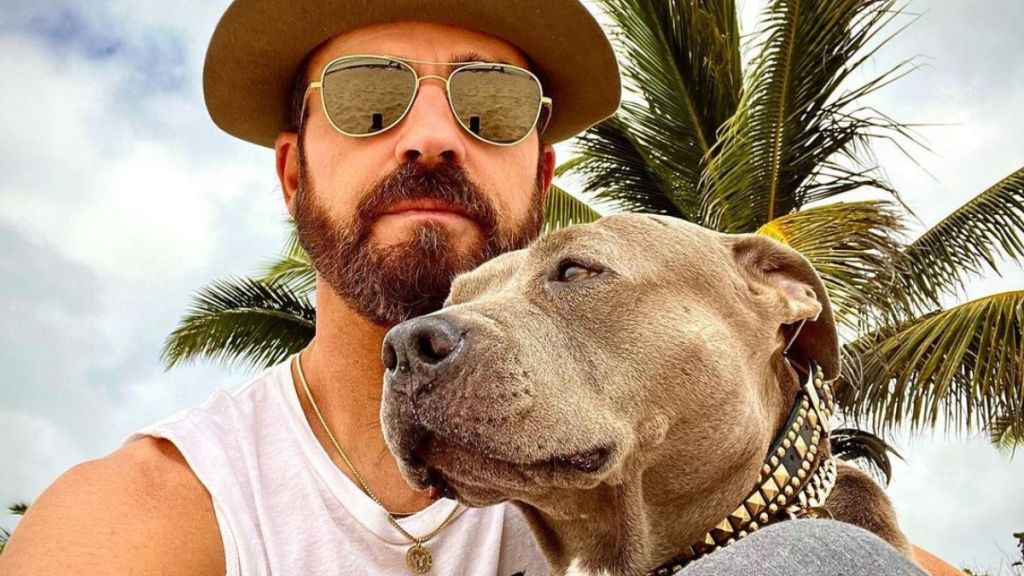 Justin Theroux Pit Bull