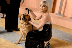 Selma Blair service dog Scout Oscars 2025 party