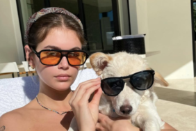 Kaia Gerber's Dog Milo