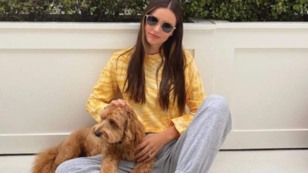 Miranda Kerr's Dog Teddy