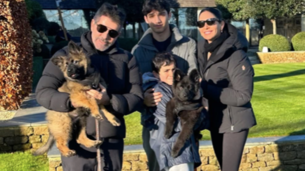 Simon Cowell's Dog Pebbles