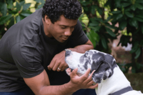 Russell & Ciara Wilson's Dog Naomi