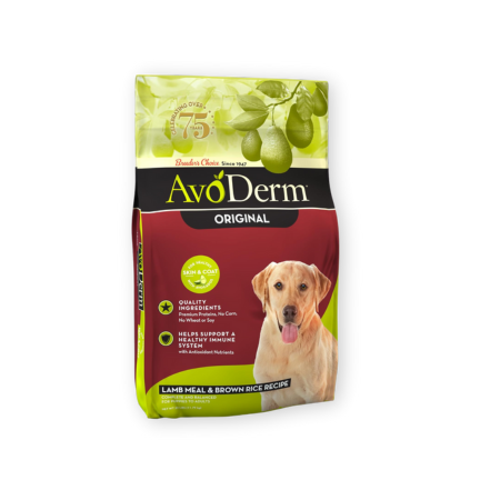 AvoDerm Lamb Meal & Brown Rice