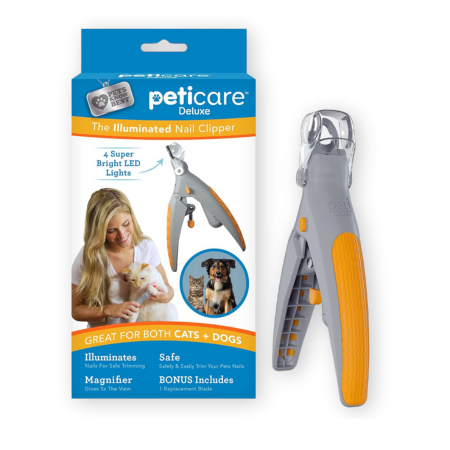 Peticare Deluxe The Illuminated Nail Clipper