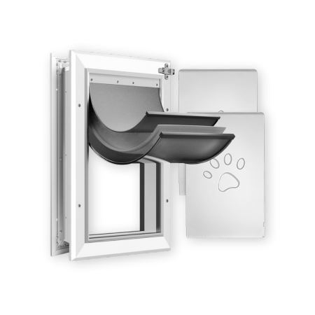 Petoasis Heavy Duty Aluminum Dog Door