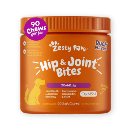 Zesty Paws Hip and Joint Supplement for Dogs
