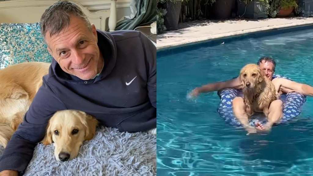 Dog grandpa video