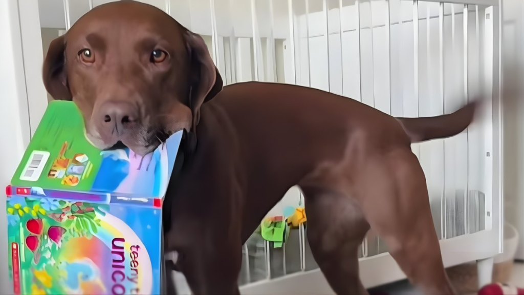 Dog Insists Mom Read Her a Story Book Before Nap in Wholesome Video