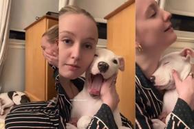 Video: Rescue Puppy Wakes up Only To Go Back To Sleep in Mom’s Arms