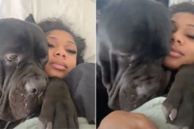 Dog Was Adorably Clingy During Owner's Pregnancy