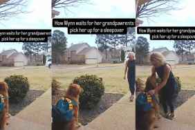 Video: Golden Retriever Waits for Grandma Wearing Her Backpack