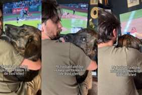 Dog Won’t Let Mom Forget She’s Third Wheel During Father-Daughter Time