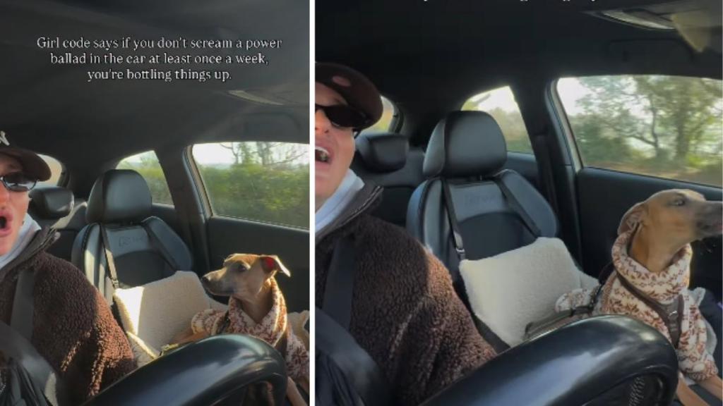 Dog Joins Owner’s Power Ballad Rendition in Viral Video