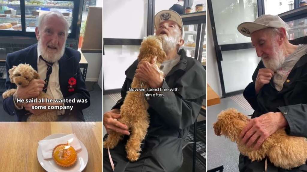 Dog Is Best Friends With Man Who Needed Company After Meeting as a Pup