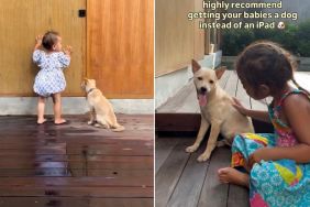 Dog Bonds So Well With Little Girls That Mom Recommends Adopting One