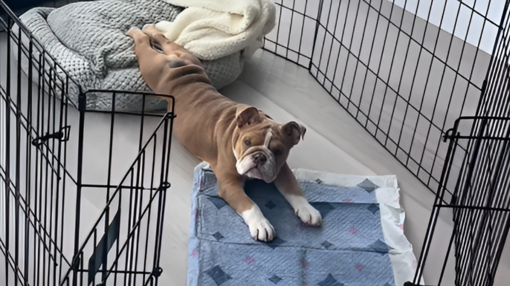 Bulldog Puppy Melts Hearts by Doing ‘Morning Yoga'
