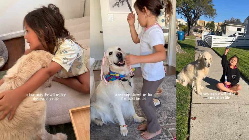 Little Girl’s Bond With First Dog Becomes a Love Story To Cherish, One Precious Memory at a Time