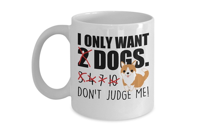 'Don't Judge Me' Mug