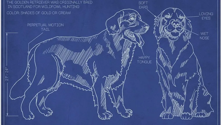 Personalized Dog Blueprints