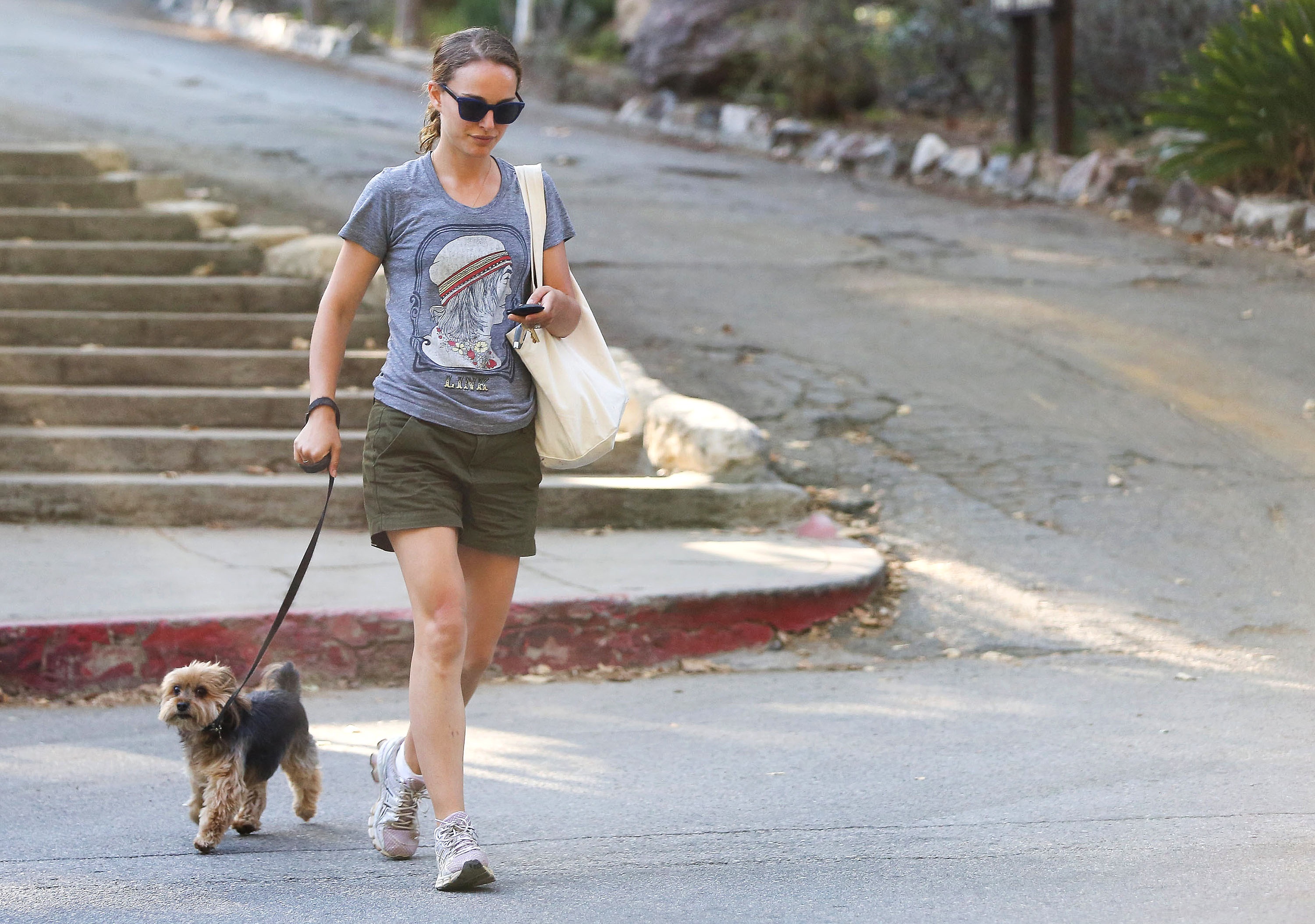 Natalie Portman And Her Dog, Whiz